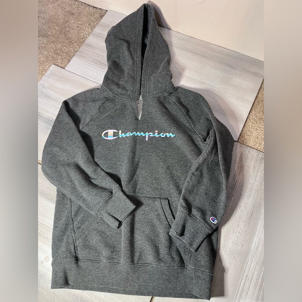 Champion Sweatshirt Authentic Athletic Jr Sz Xl Champion Spell. Out